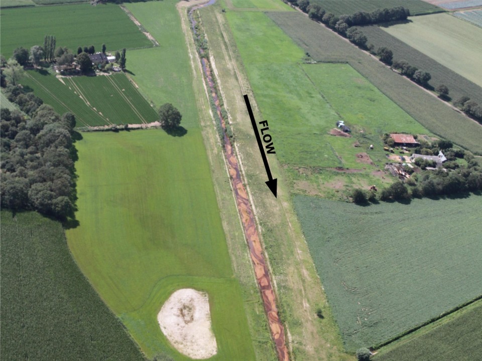 Slide 10 of Field-scale experiment of migrating bar behavior: preliminary analysis