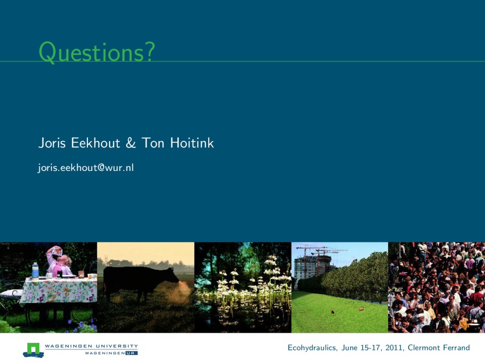 Slide 21 of Field-scale experiment of migrating bar behavior: preliminary analysis