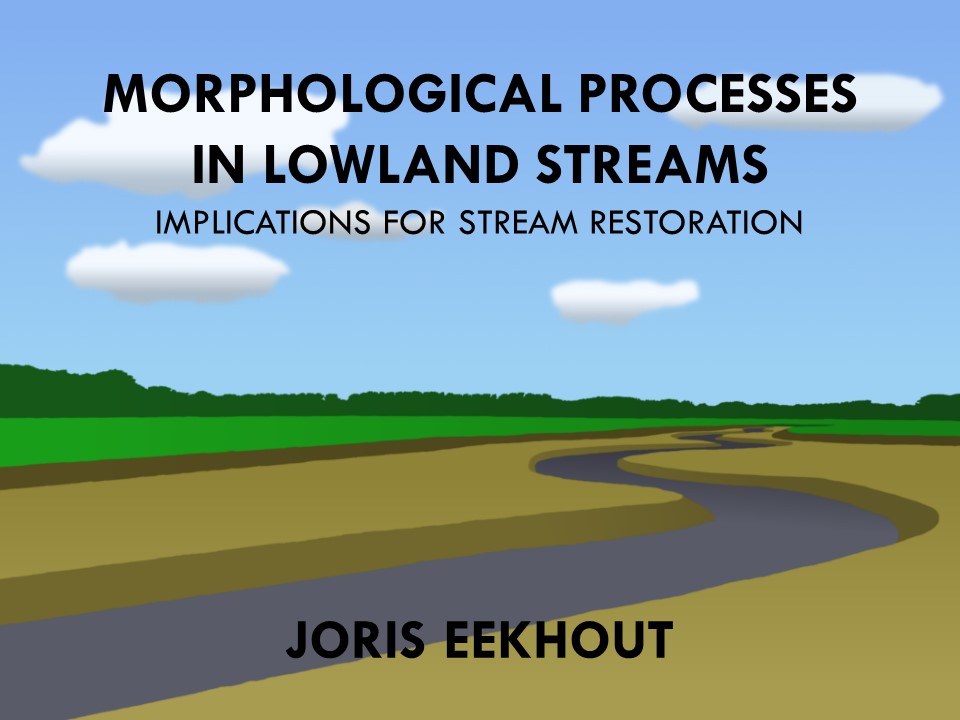 Slide 1 of Morphological Processes in Lowland Streams – Implications for Stream Restoration