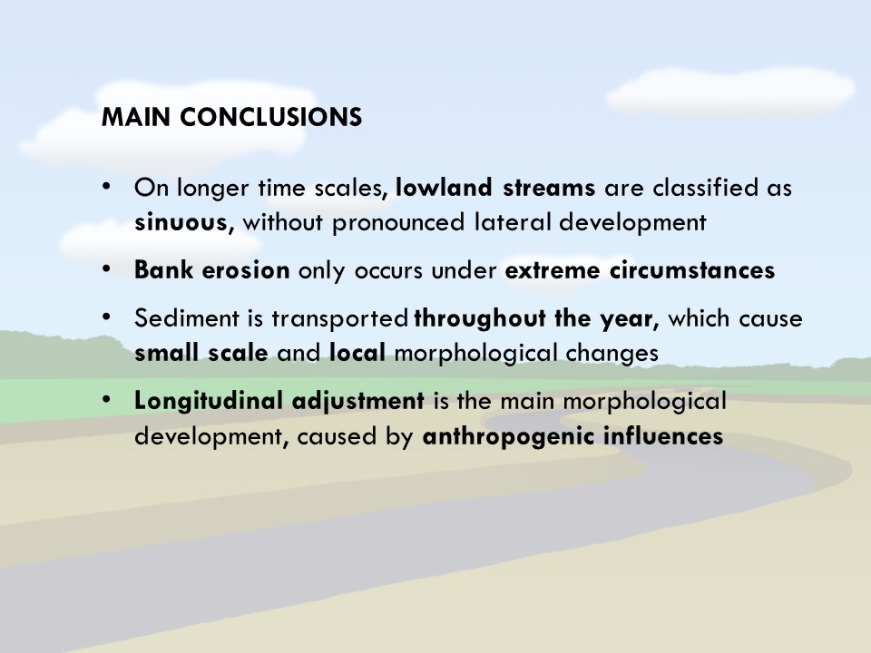 Slide 46 of Morphological Processes in Lowland Streams – Implications for Stream Restoration