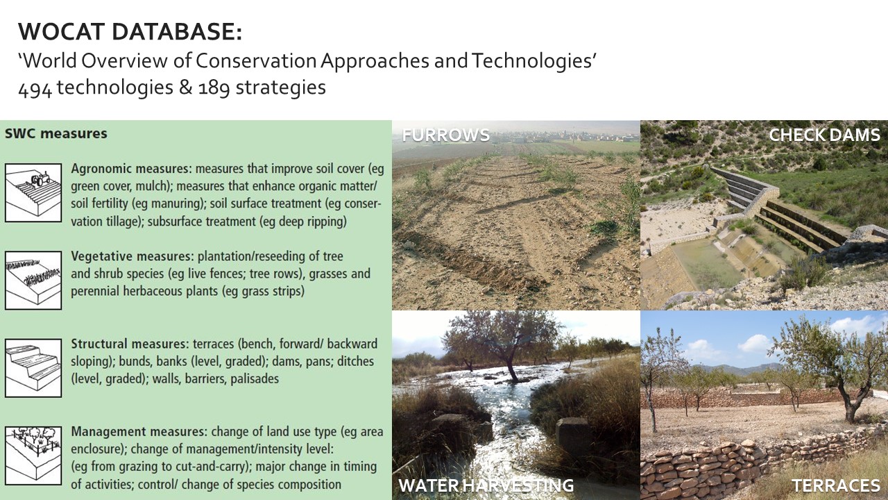 Slide 5 of Assessing the effectiveness of Sustainable Land Management for large-scale climate change adaptation