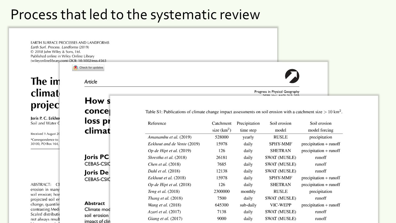 Slide 8 of My experience in Systematic Review writing