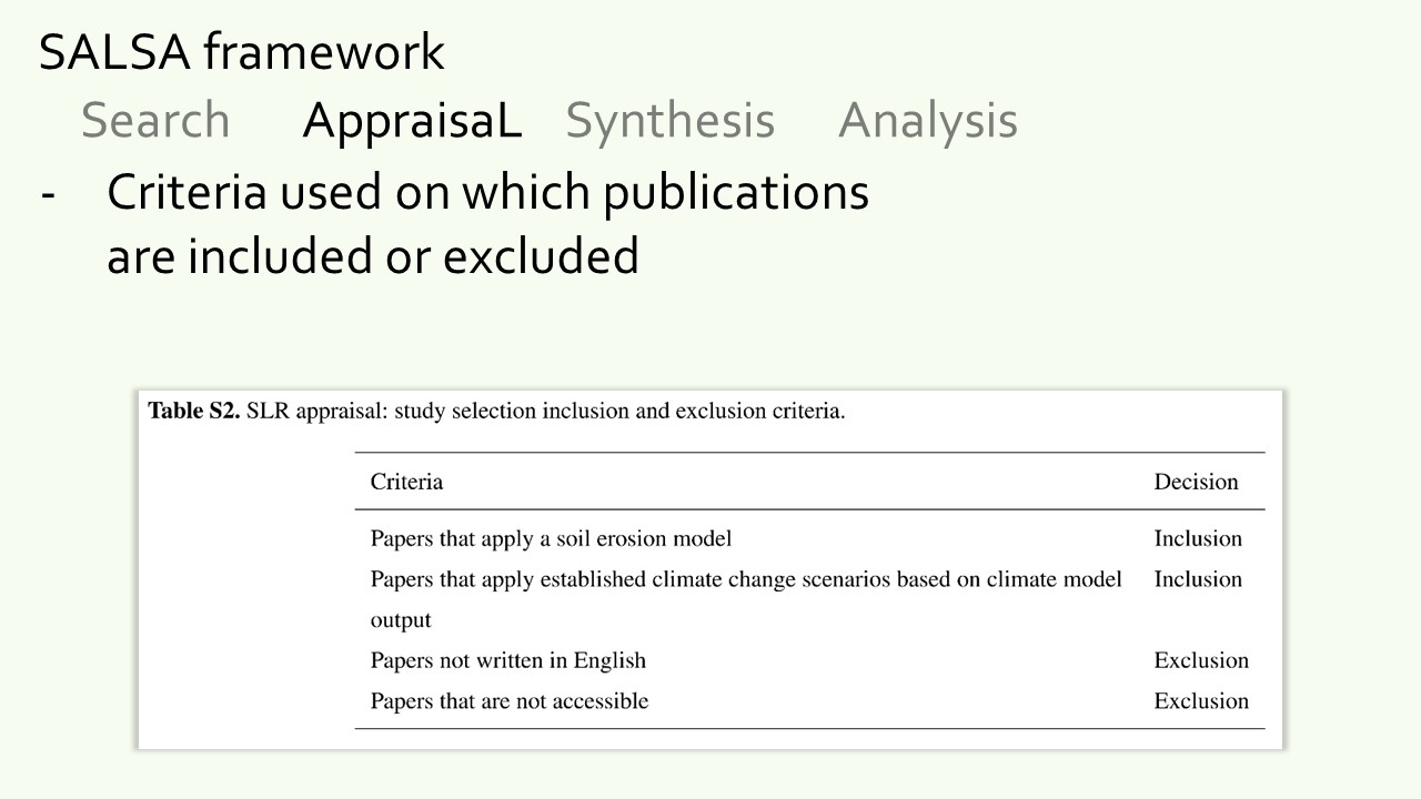 Slide 13 of My experience in Systematic Review writing