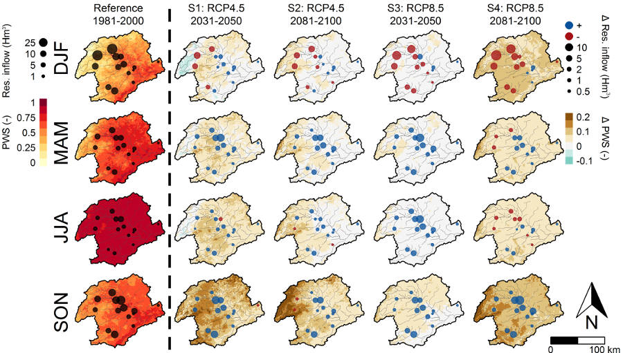 Graphical abstract for Why increased extreme precipitation under climate change negatively affects water security